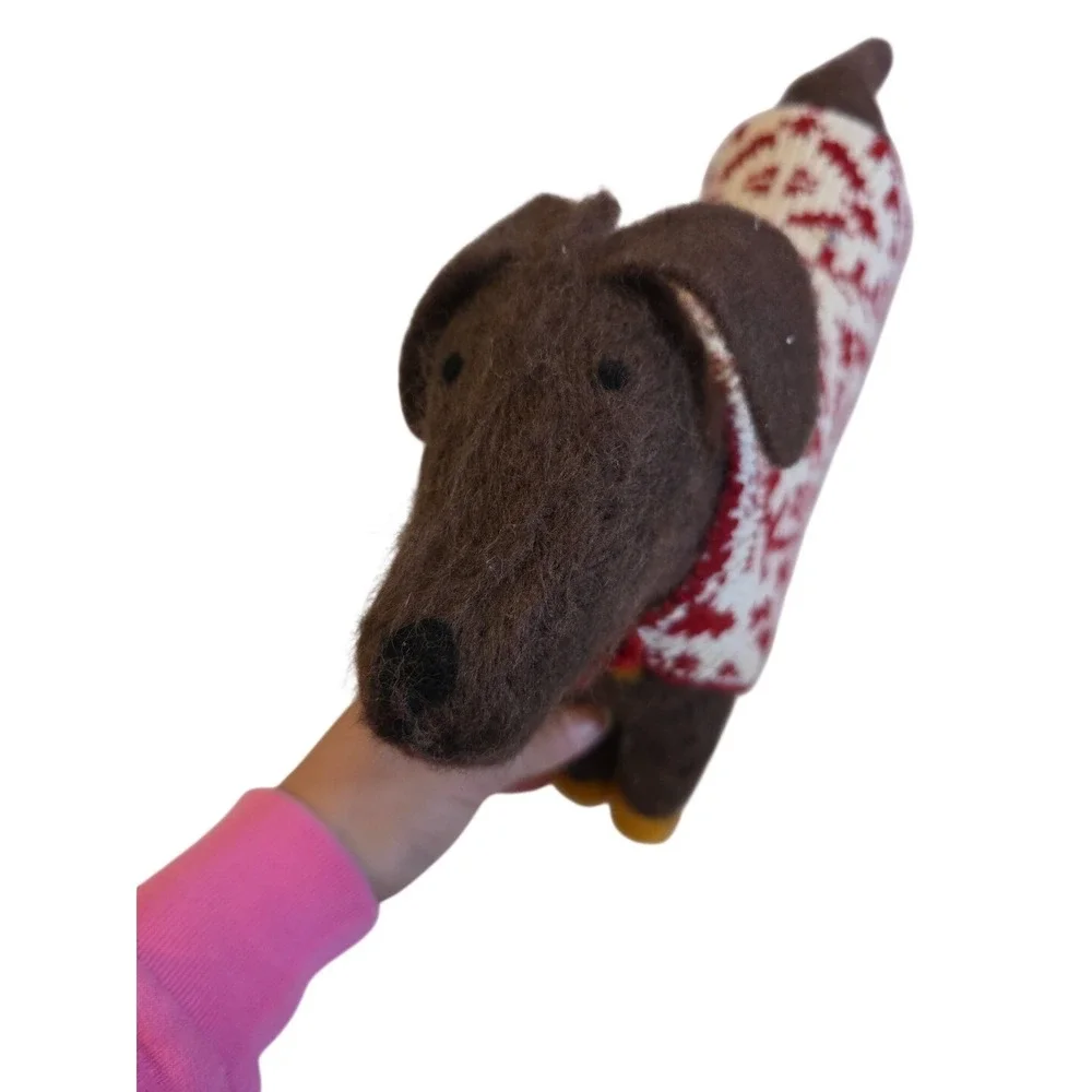 Dachshund Puppy‎ Weiner Dog Plush Brown 16